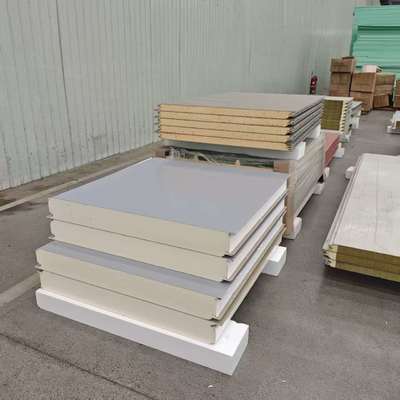 jakość  PU Sandwich Panel with Airtightness/Watertightness, Thermal Insulation, and High Strength for Durable Construction fabryka