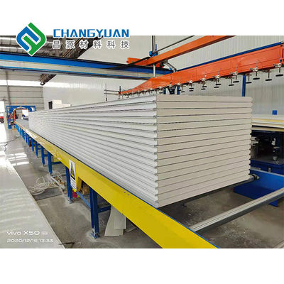 PU Sandwich Panel z szczelnością powietrzną/szczelnością wodną, izolacją termiczną i wysoką wytrzymałością dla trwałej konstrukcji