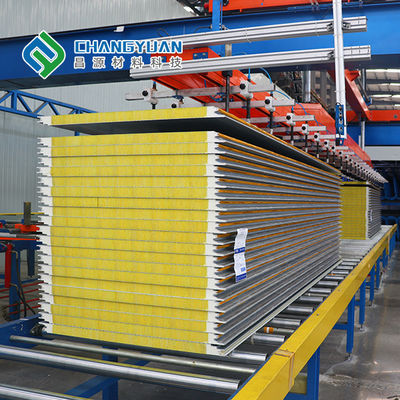 Wodoodporny panel ścienny PU Sandwich 200 mm Dekoracyjny panel warstwowy Pu