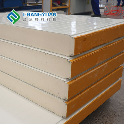 Trwały panel ścienny z PU Sandwich Panel antykorozyjny z poliuretanu