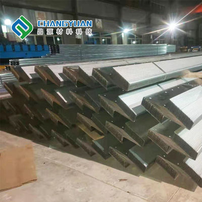 Srebrny profil ze stali konstrukcyjnej Ocynkowane metalowe paski GB ASTM
