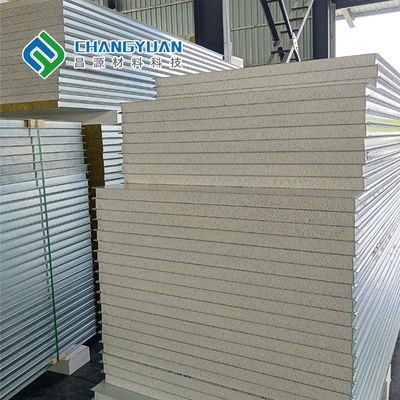 Panel kompozytowy PVF SMP PVDF 50mm/75mm/100mm na ścianę zewnętrzną i dach