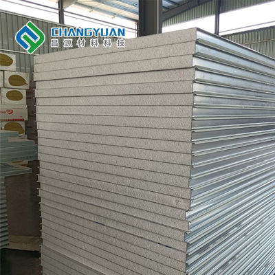 Panel kompozytowy PVF SMP PVDF 50mm/75mm/100mm na ścianę zewnętrzną i dach