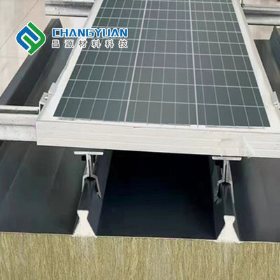 Izolowany panel dachowy słoneczny o grubości 100/150/200 mm Oszczędność energii
