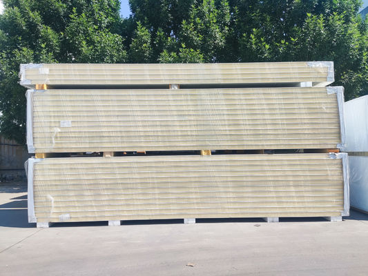 Trwałość Lekki PU Panel ścienny Sandwich wodoodporna powierzchnia przeciw korozji dla długotrwałej trwałości