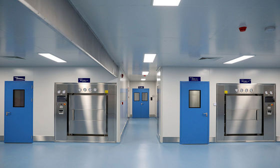 Ognioodporny panel ścienny w czystym pomieszczeniu do dostosowania fabryki farmaceutycznej