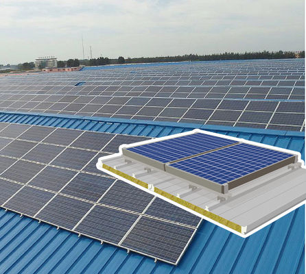 Szkło PU Płnny rdzeń paneli dachowych PV szerokość 1000 mm dla konstrukcji odpornych na warunki pogodowe