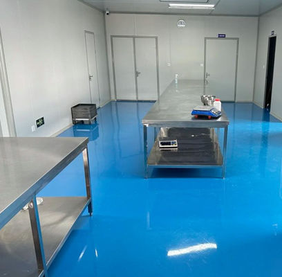 Dostosowywalny panel ścienny do pomieszczeń czystych Szerokość 950/1050 mm dla spersonalizowanych rozwiązań w pomieszczeniach czystych