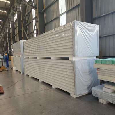 PU sandwich panel and Customizable PIR Sandwich Panel for Cold Rooms with Moisture Resistance and Sound Insulation and Cold storage chamber and cold storage sandwich panel 