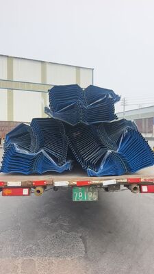 Wysokiej pojemności obciążeniowej metalowe pokłady faliste z stali ocynkowanej i długie do 6000 mm