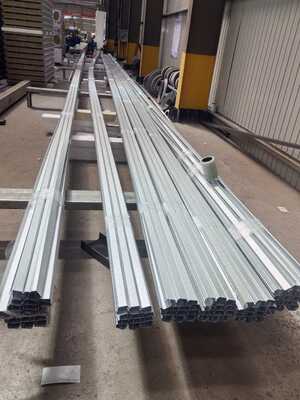 Płyty sandwich z wełny kamiennej Płyty ścienne pomieszczeń czystego Modula Płyty pomieszczeń czystego Płyty ścienne pomieszczeń czystego